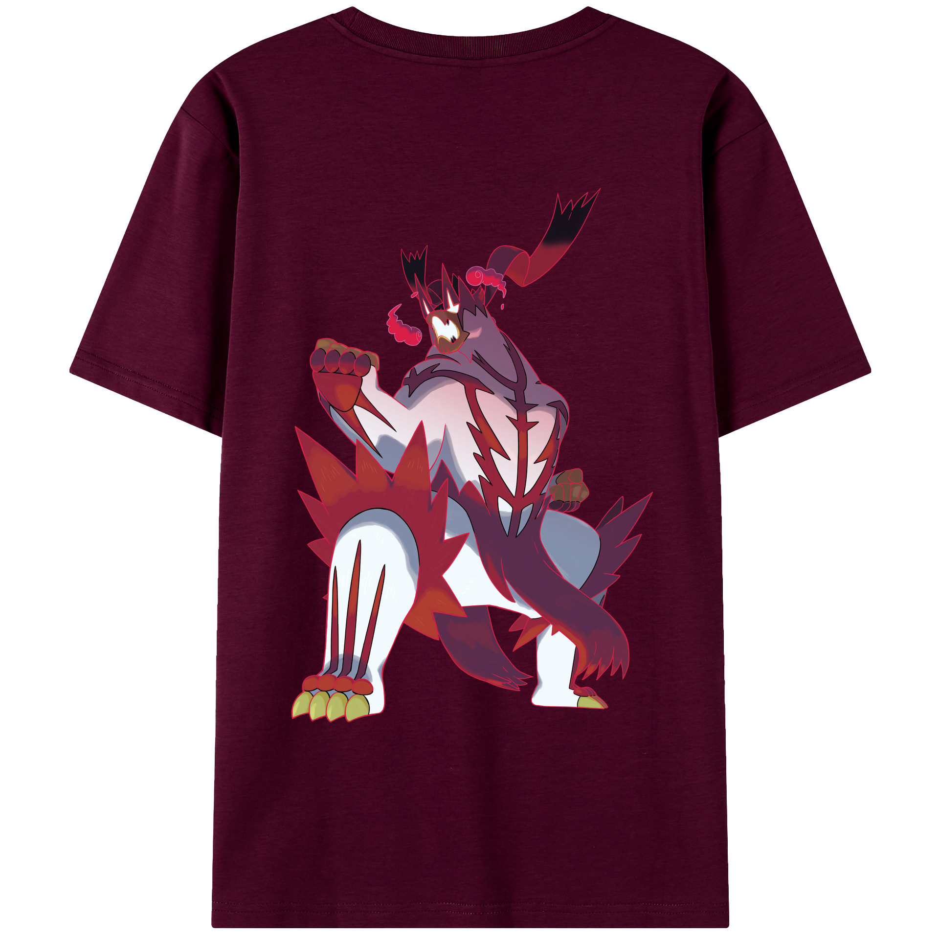 （画像用） ポケットモンスター Pokémon レディース半袖Tシャツ(バックプリント)